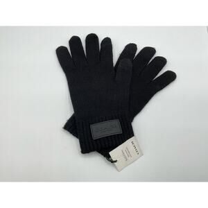 Coach Tech Gloves, Black